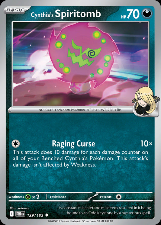 Cynthia's Spiritomb - Destined Rivals