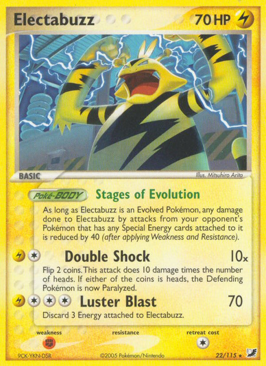 Electabuzz - EX Unseen Forces