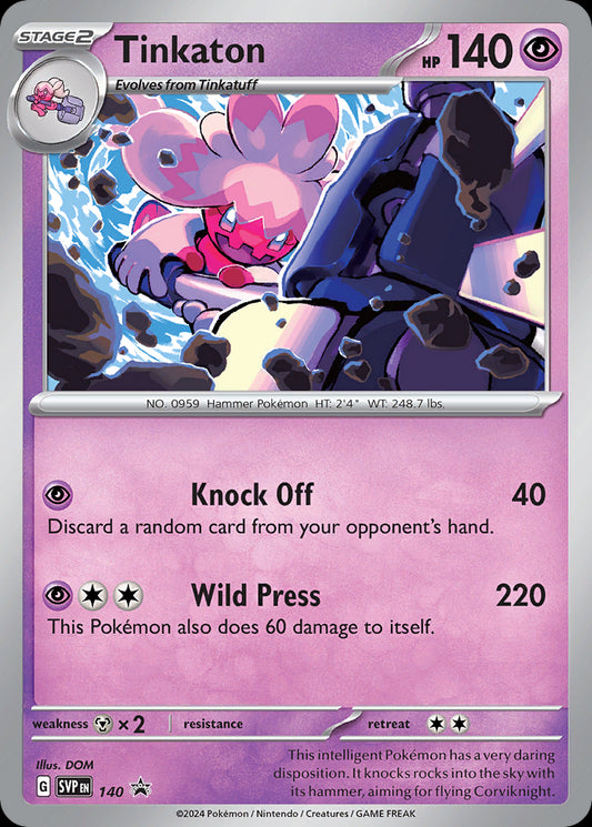 Tinkaton - Scarlet & Violet Black Star Promos