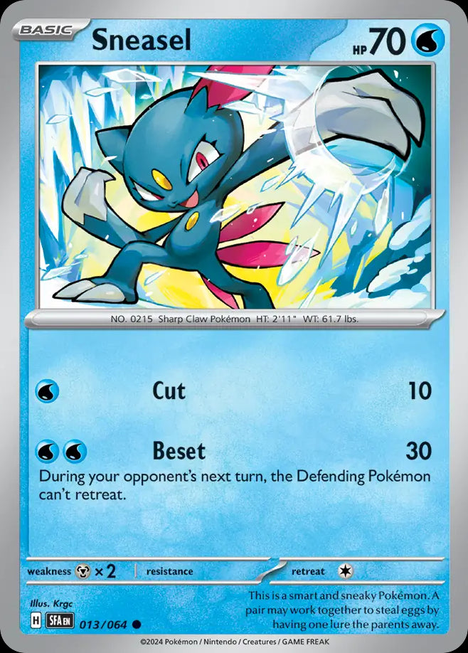 Sneasel - Shrouded Fable