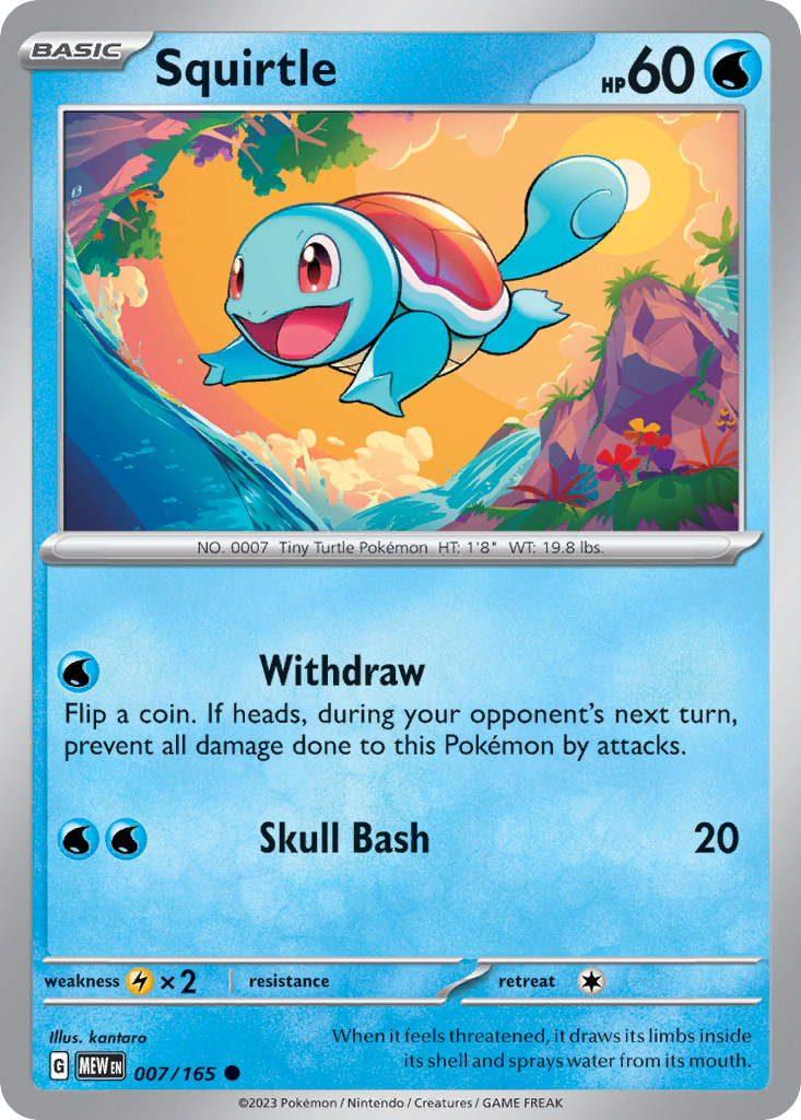 Squirtle - Scarlet & Violet 151