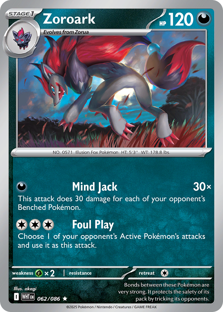 Zoroark - White Flare