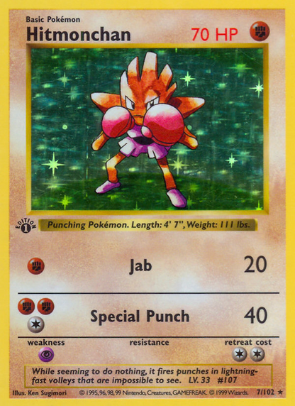 Hitmonchan - Base Set