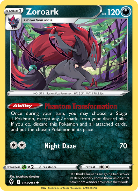 Zoroark - Evolving Skies