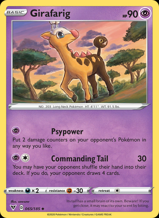 Girafarig - Vivid Voltage