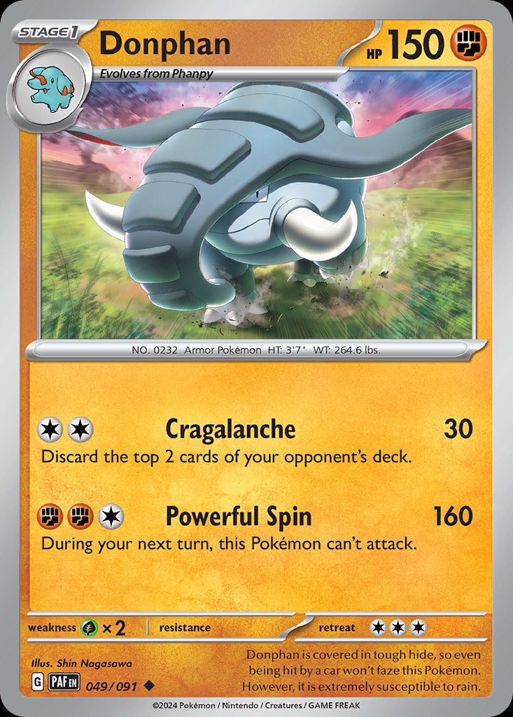 Donphan - Paldean Fates