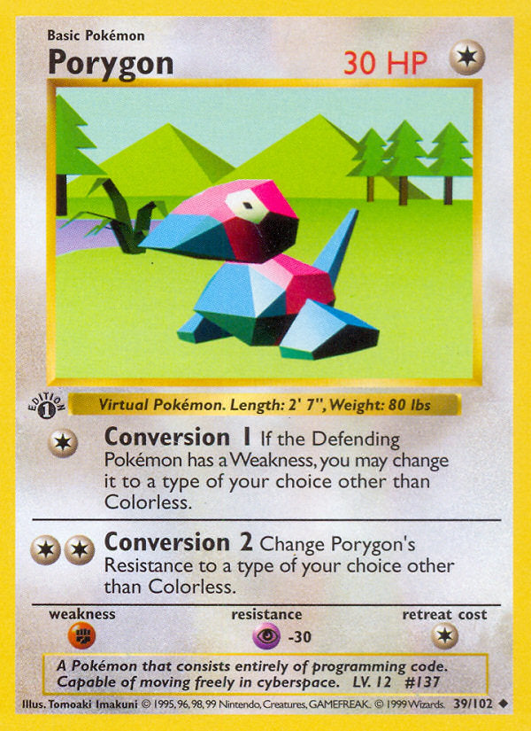 Porygon - Base Set