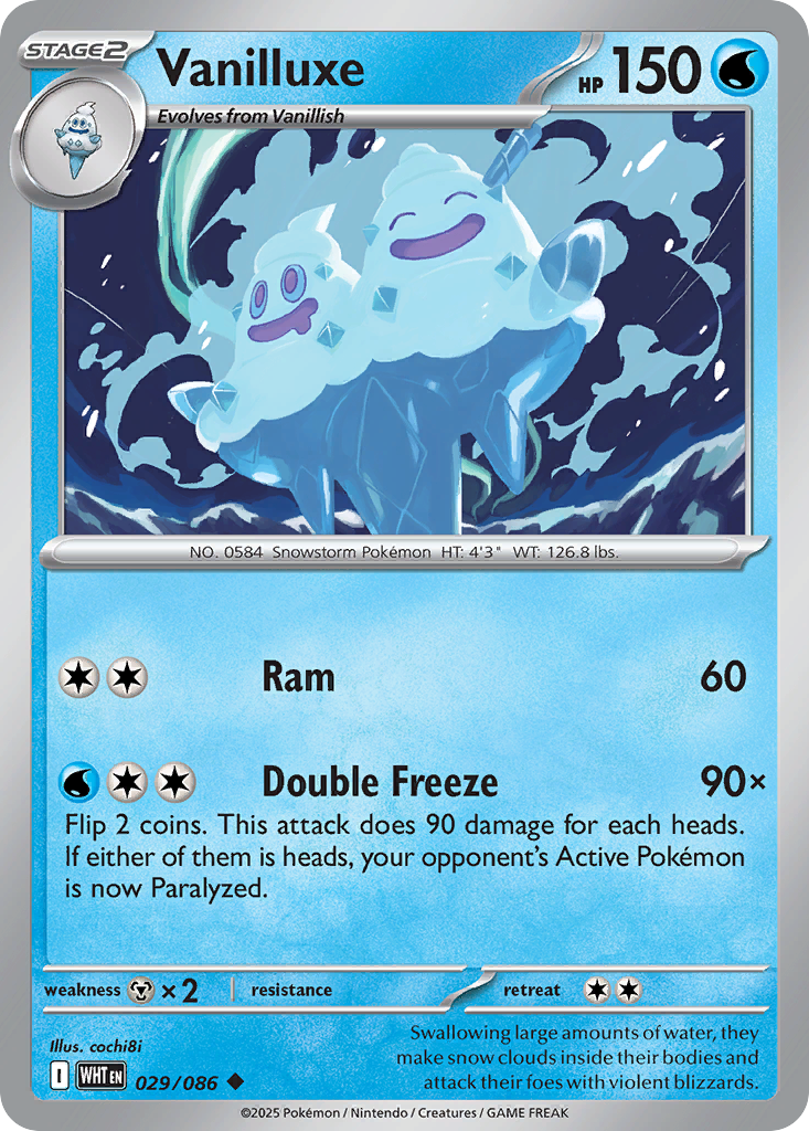 Vanilluxe - White Flare