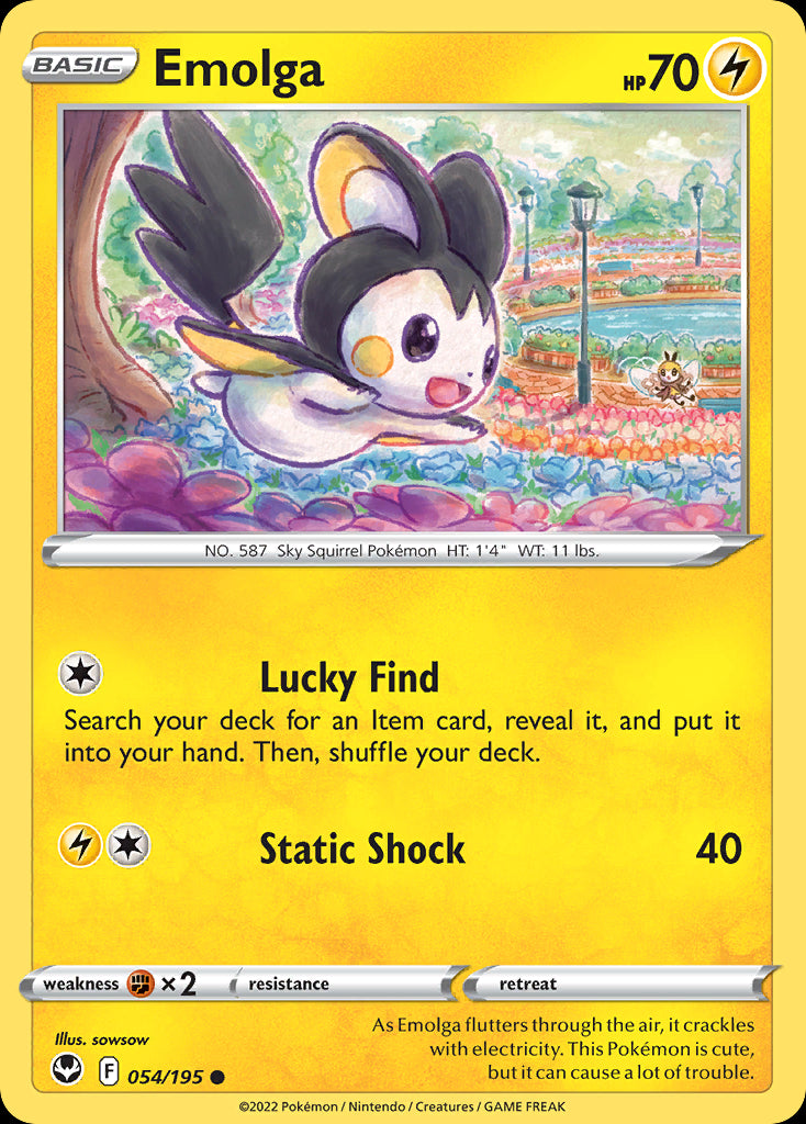 Emolga - Silver Tempest