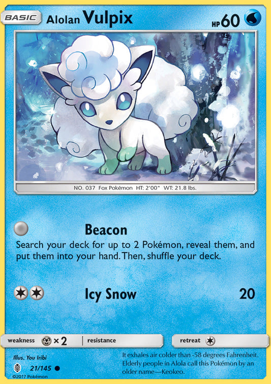 Alolan Vulpix - Guardians Rising