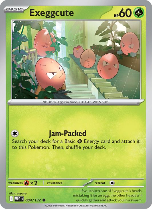 Exeggcute - Mega Evolution