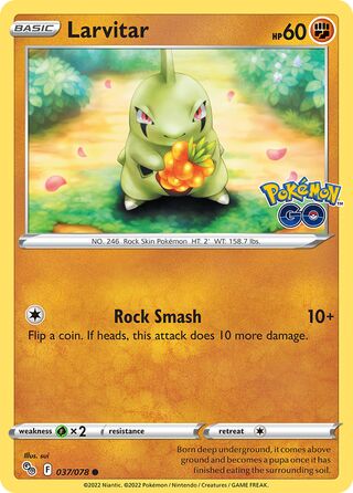 Larvitar - Pokémon GO