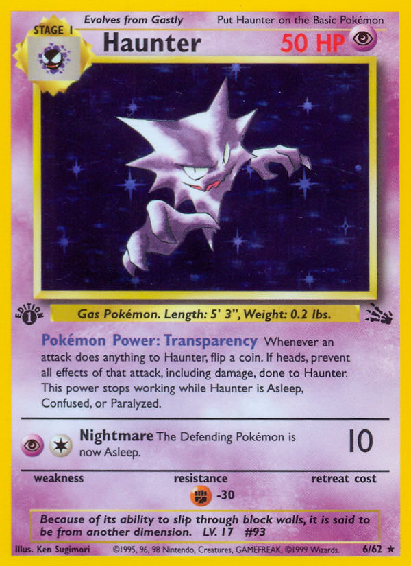Haunter - Fossil