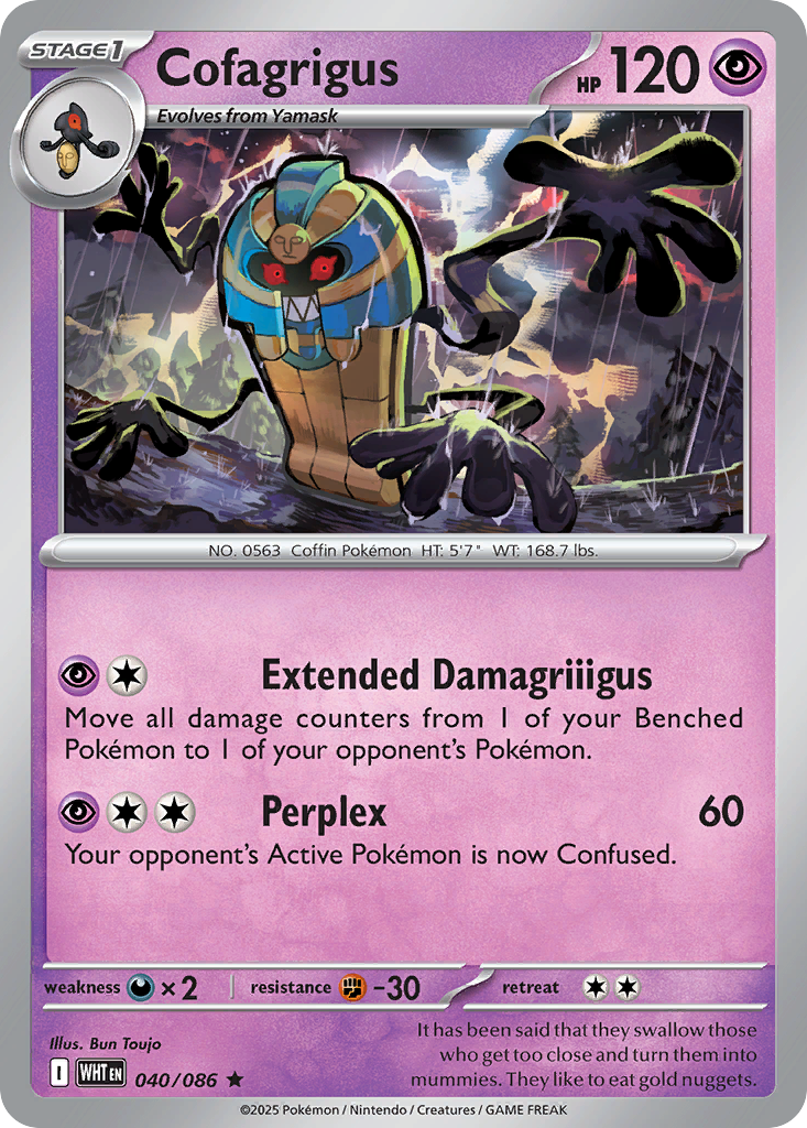 Cofagrigus - White Flare