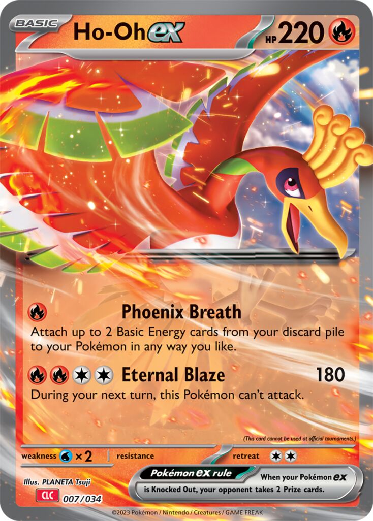 Ho-Oh ex - Pokémon TCG Classic (Charizard)