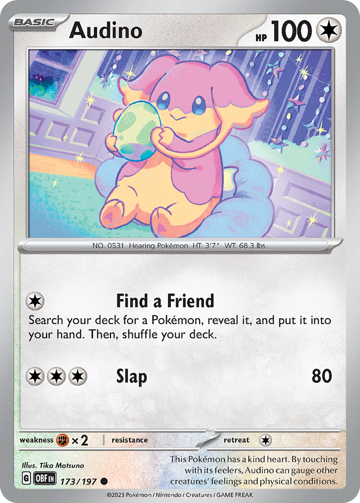 Audino - Obsidian Flames