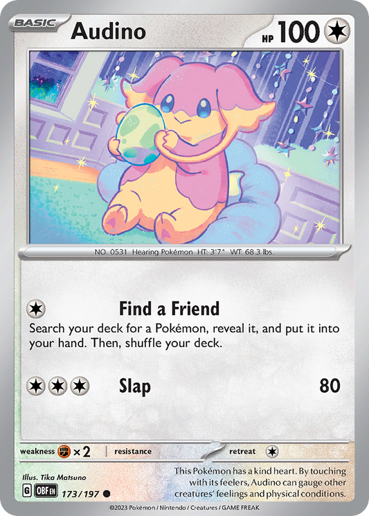 Audino - Obsidian Flames