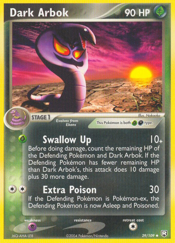 Dark Arbok - EX Team Rocket Returns