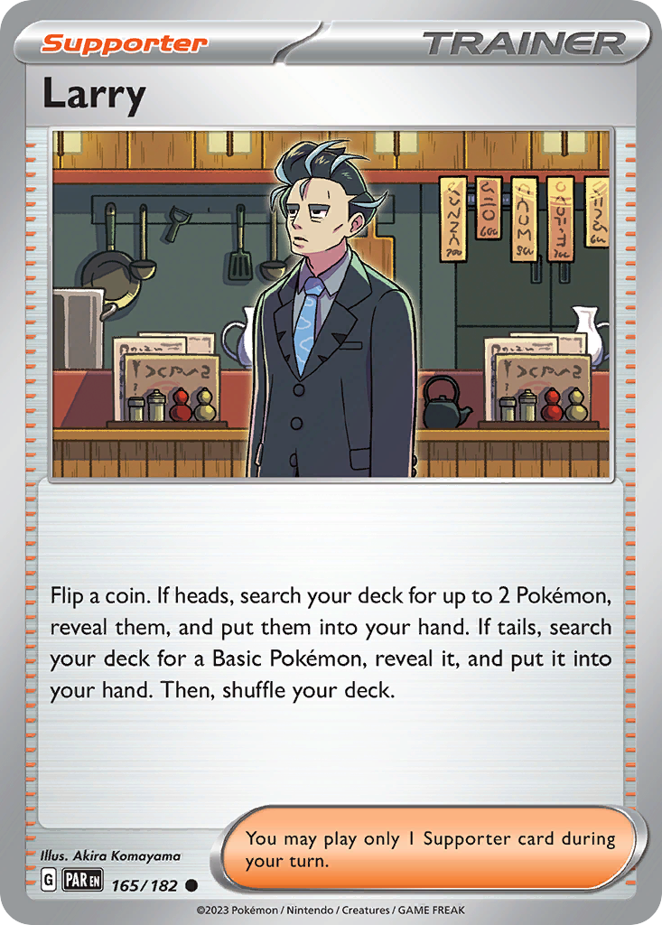 165/182 - Larry - Paradox Rift (Normal) – Sparkwood Collectables