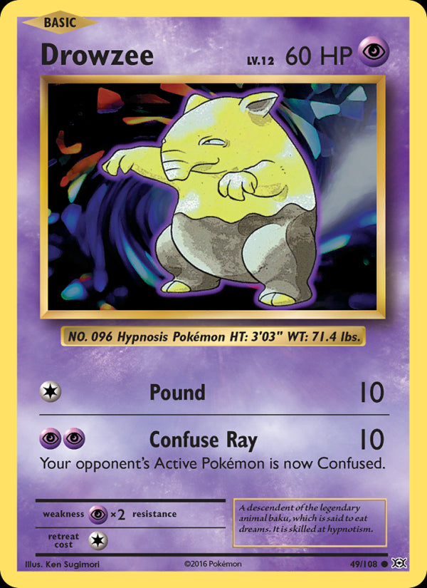 Drowzee - Evolutions