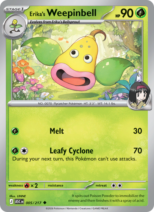 Erika's Weepinbell - Ascended Heroes