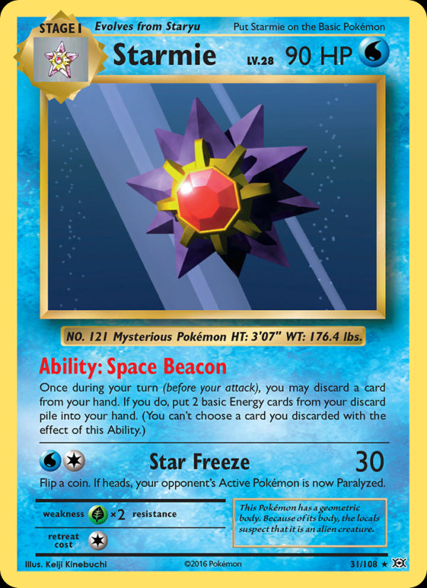 Starmie - Evolutions