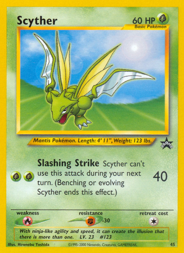 Scyther - Wizards Black Star Promos