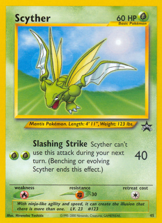 Scyther - Wizards Black Star Promos
