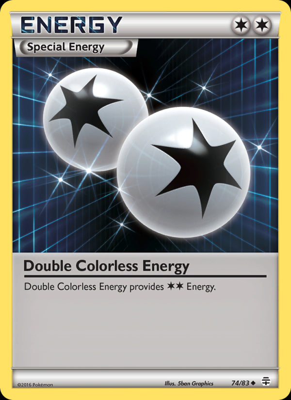 Double Colorless Energy - Generations