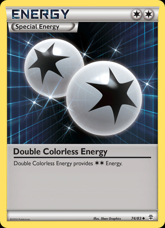 Double Colorless Energy - Generations