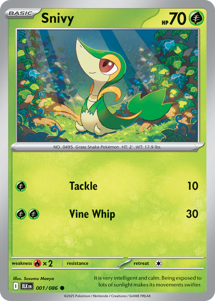 Snivy - Black Bolt