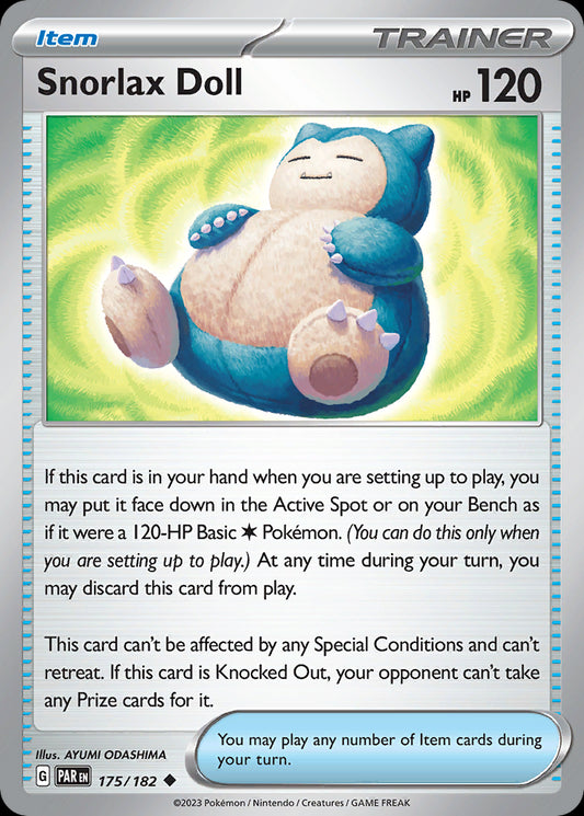 Snorlax Doll - Paradox Rift