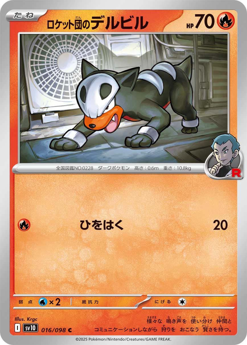 Team Rocket's Houndour - Glory of Team Rocket