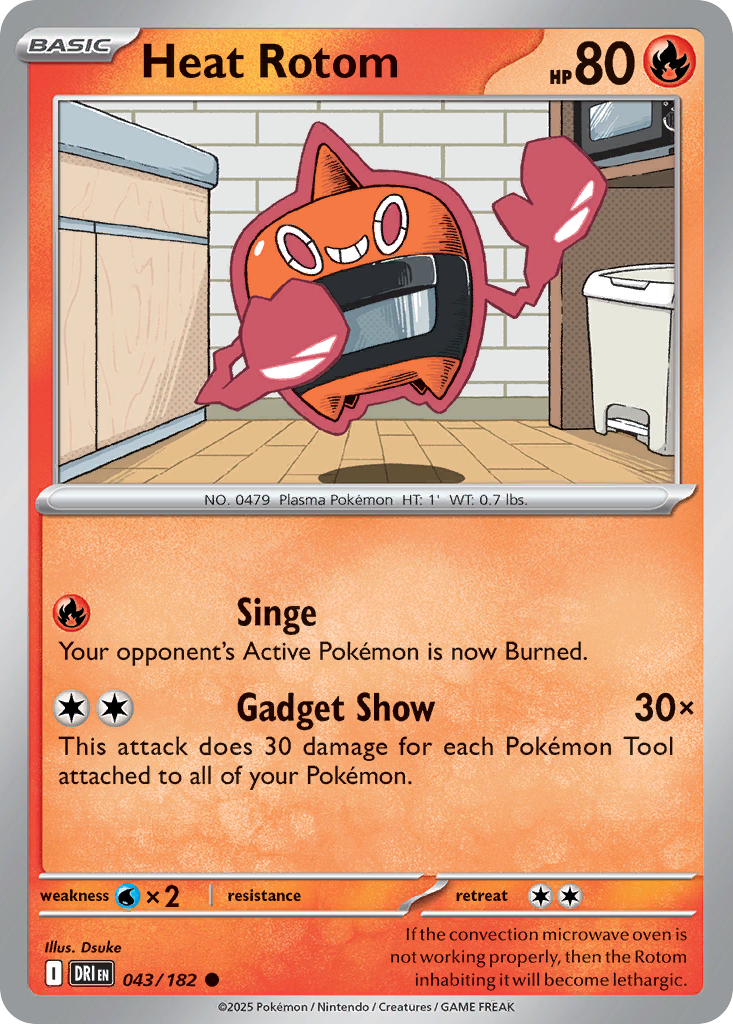 Heat Rotom - Destined Rivals