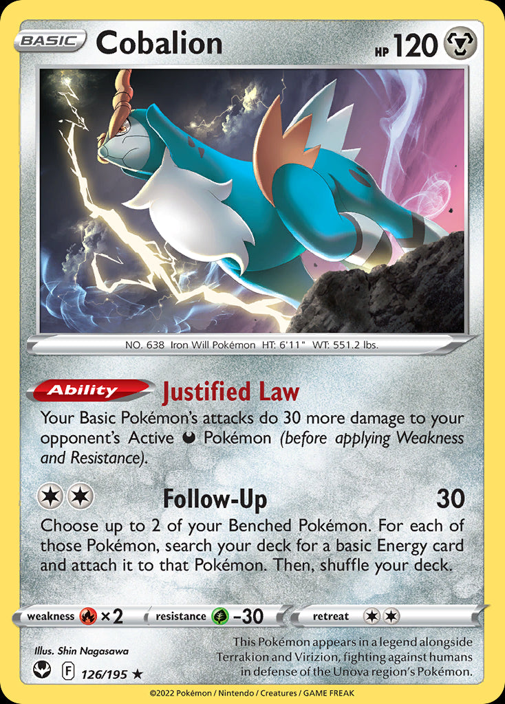 Cobalion - Silver Tempest