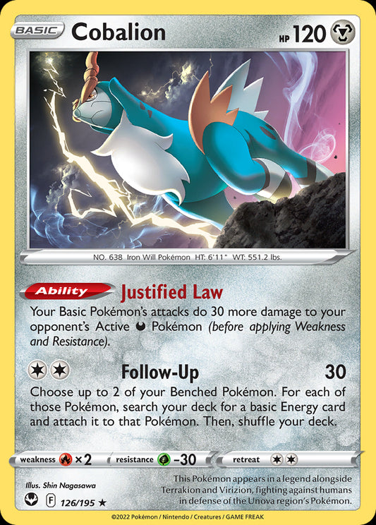 Cobalion - Silver Tempest