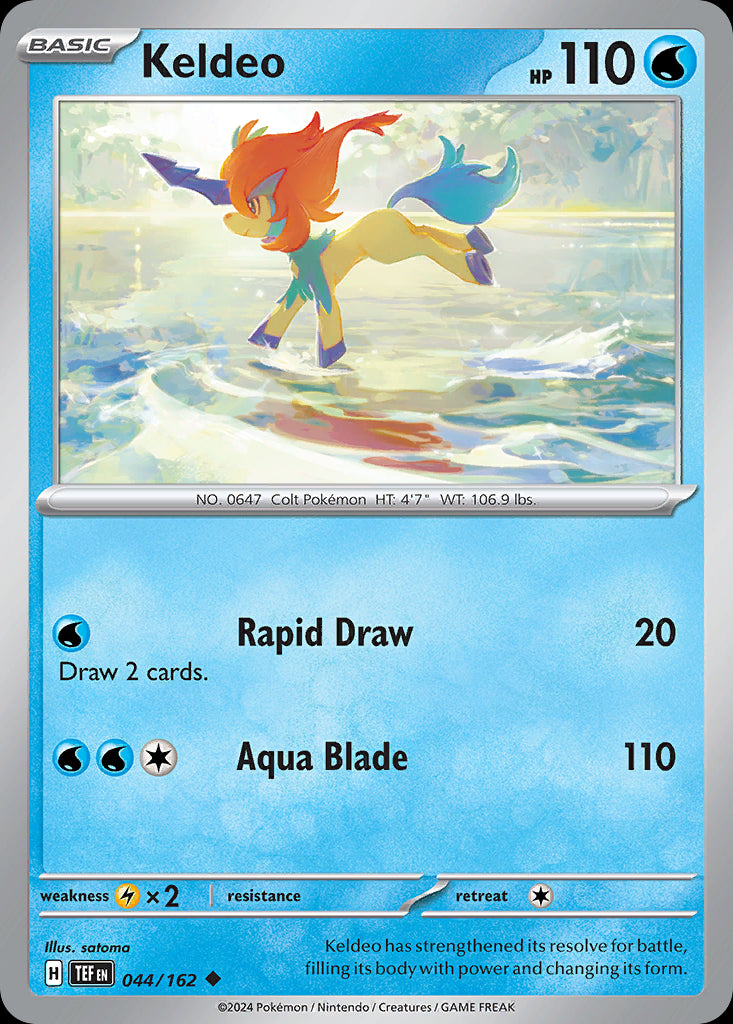 Keldeo - Temporal Forces