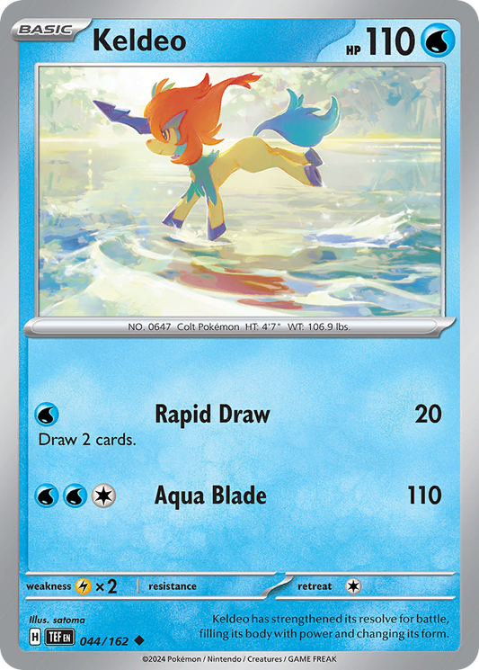 Keldeo - Temporal Forces