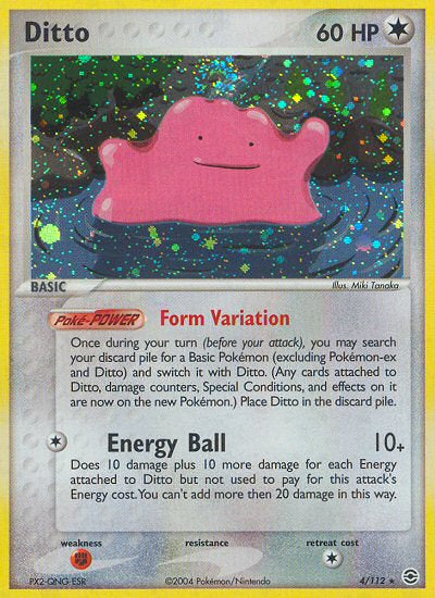 Ditto - EX FireRed & LeafGreen