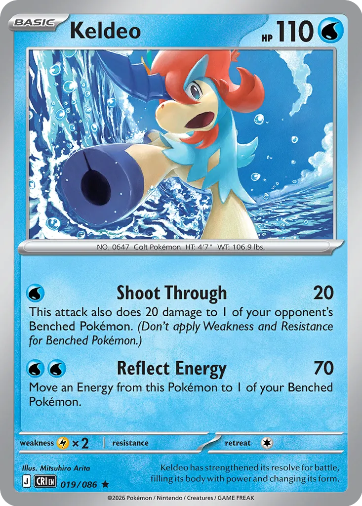 Keldeo - Chaos Rising