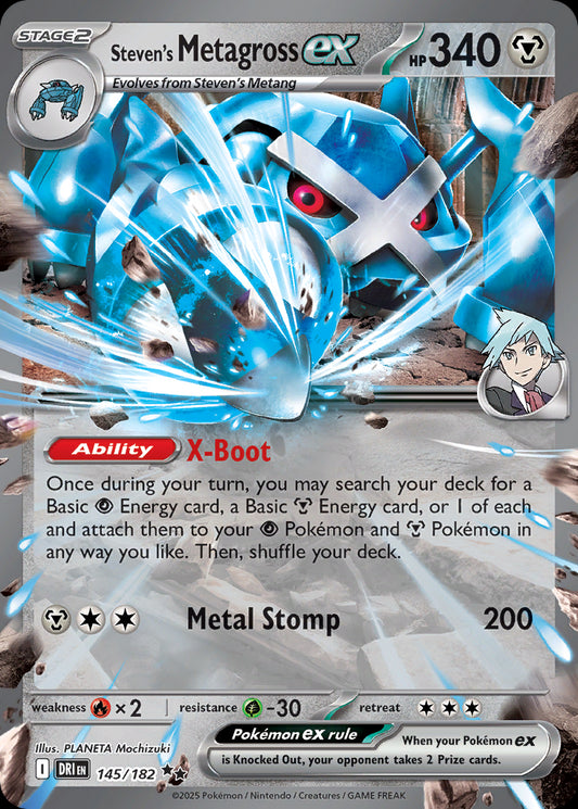 Steven's Metagross ex - Destined Rivals