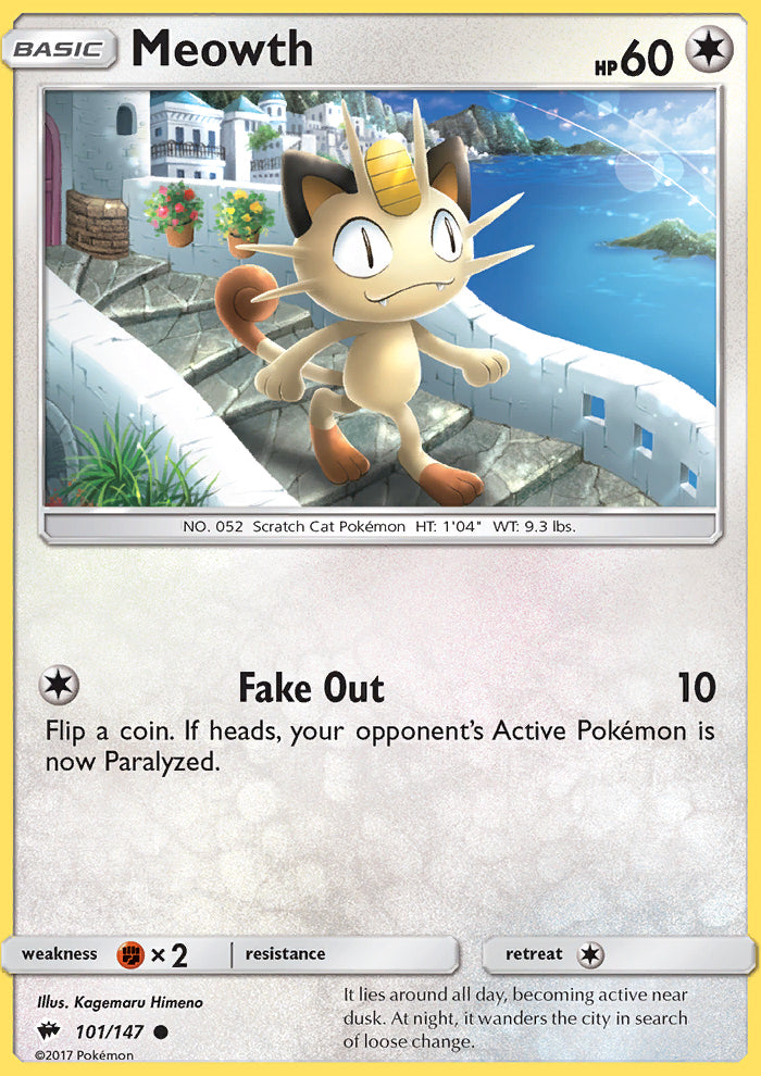 Meowth - Burning Shadows
