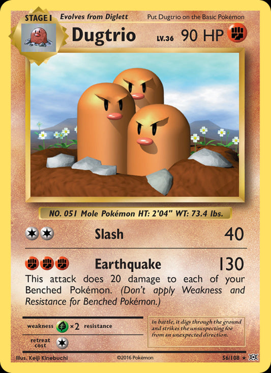 Dugtrio - Evolutions