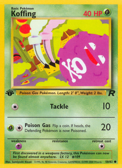 Koffing - Team Rocket