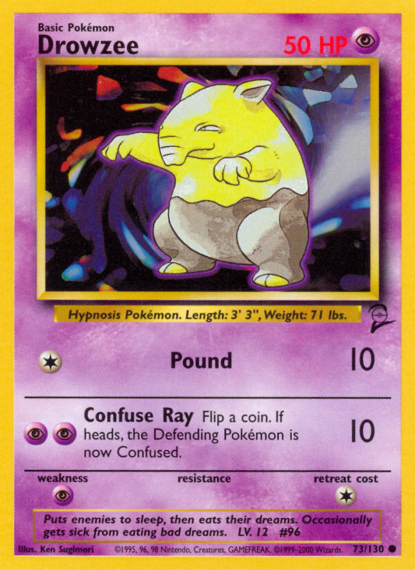 Drowzee - Base Set 2