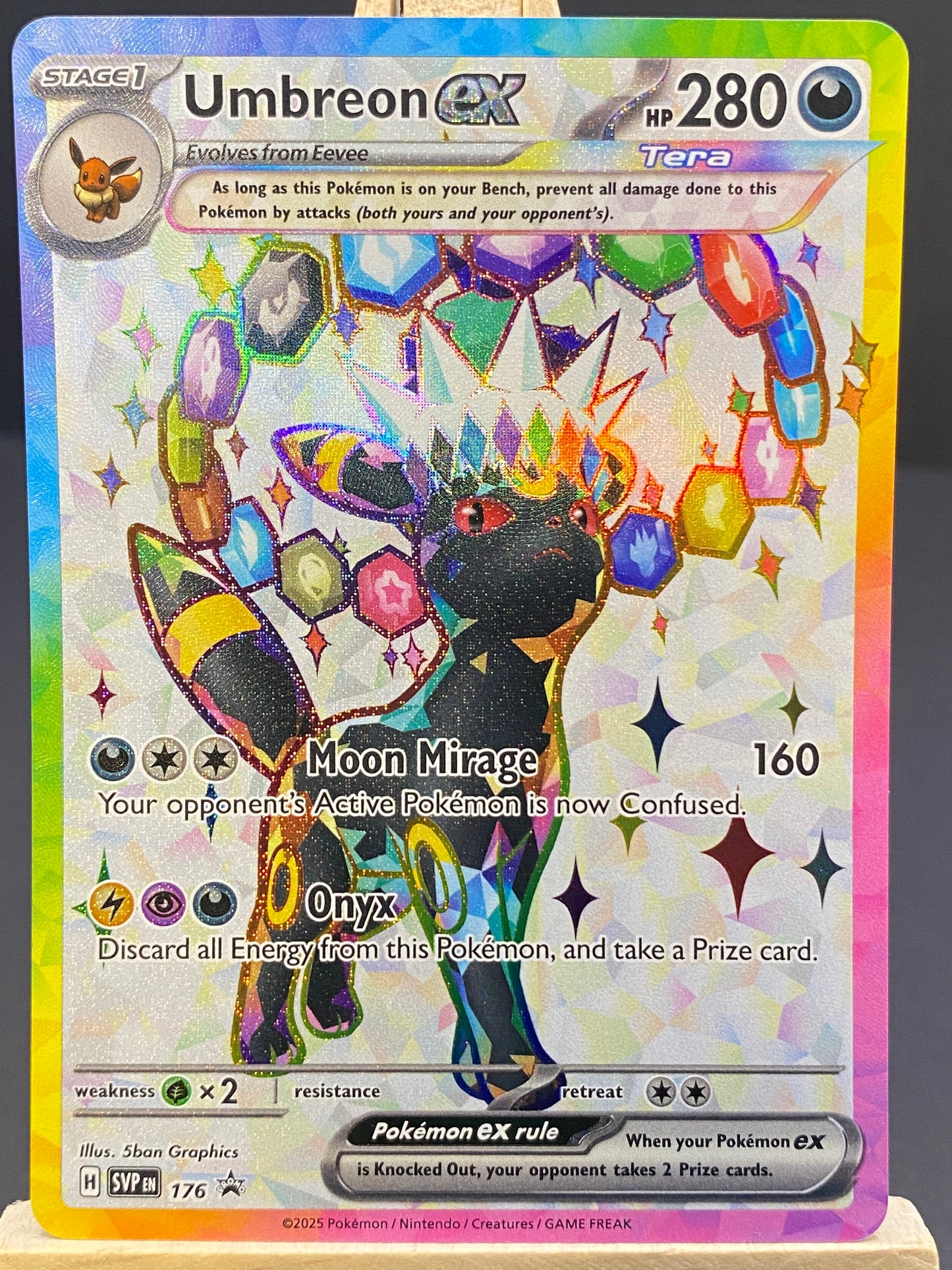 176/209 - Umbreon ex - Scarlet & Violet Black Star Promos (Holo)