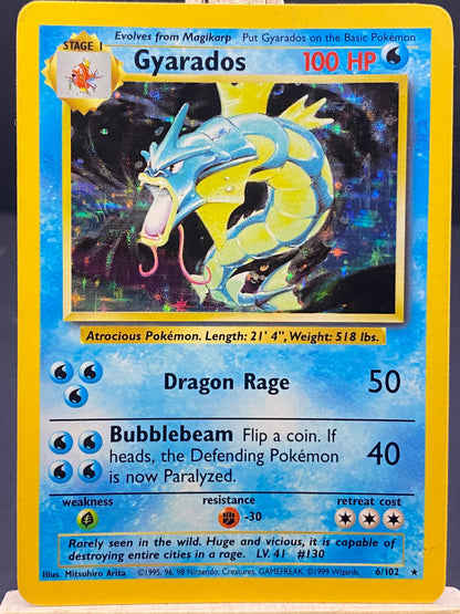 006/102 - Gyarados - Base Set (Normal Holo)