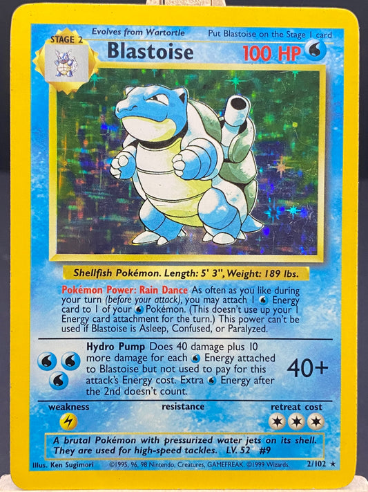 002/102 - Blastoise - Base Set (Normal Holo)