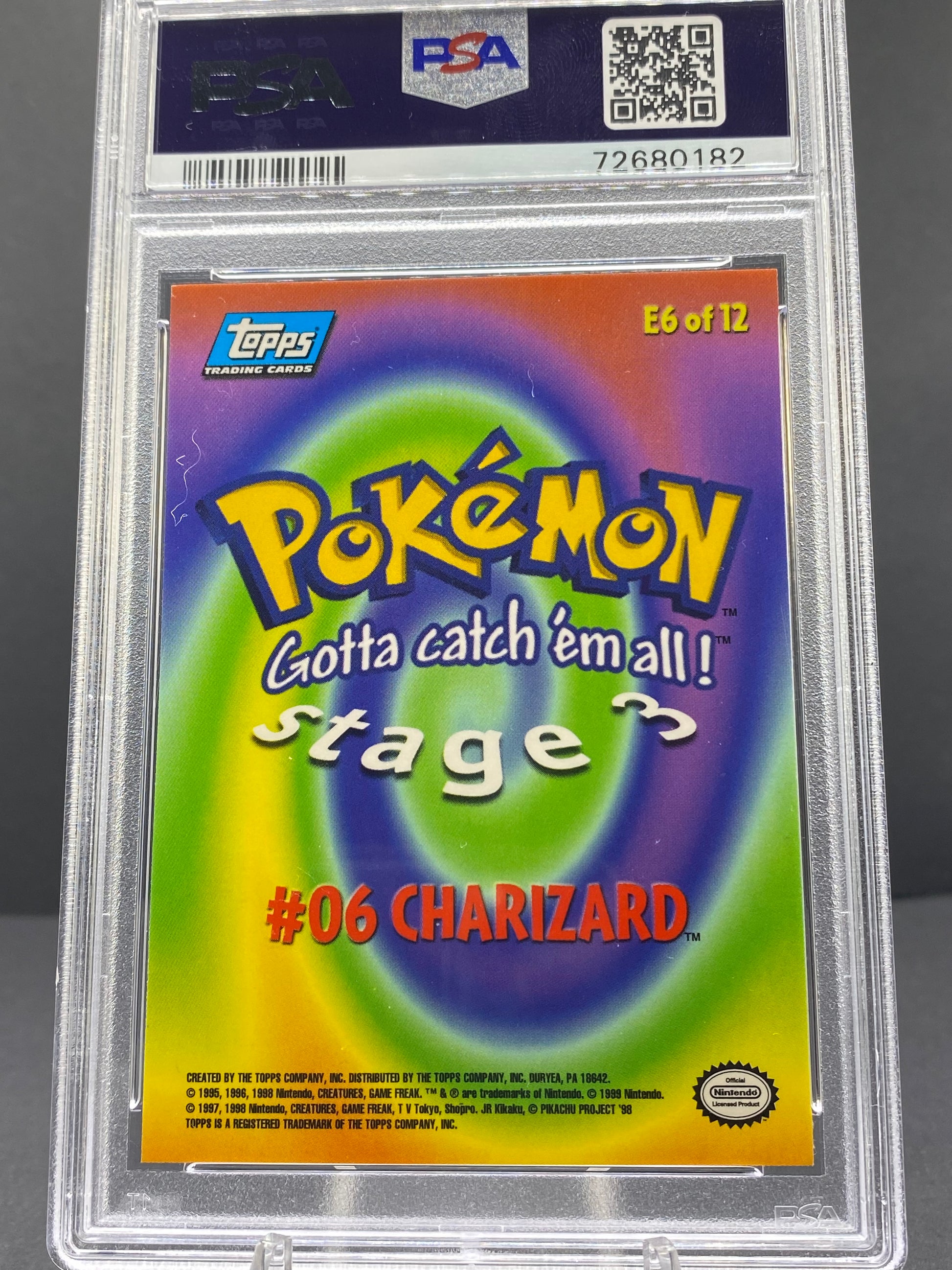 Charizard Topps - Movie Edition
