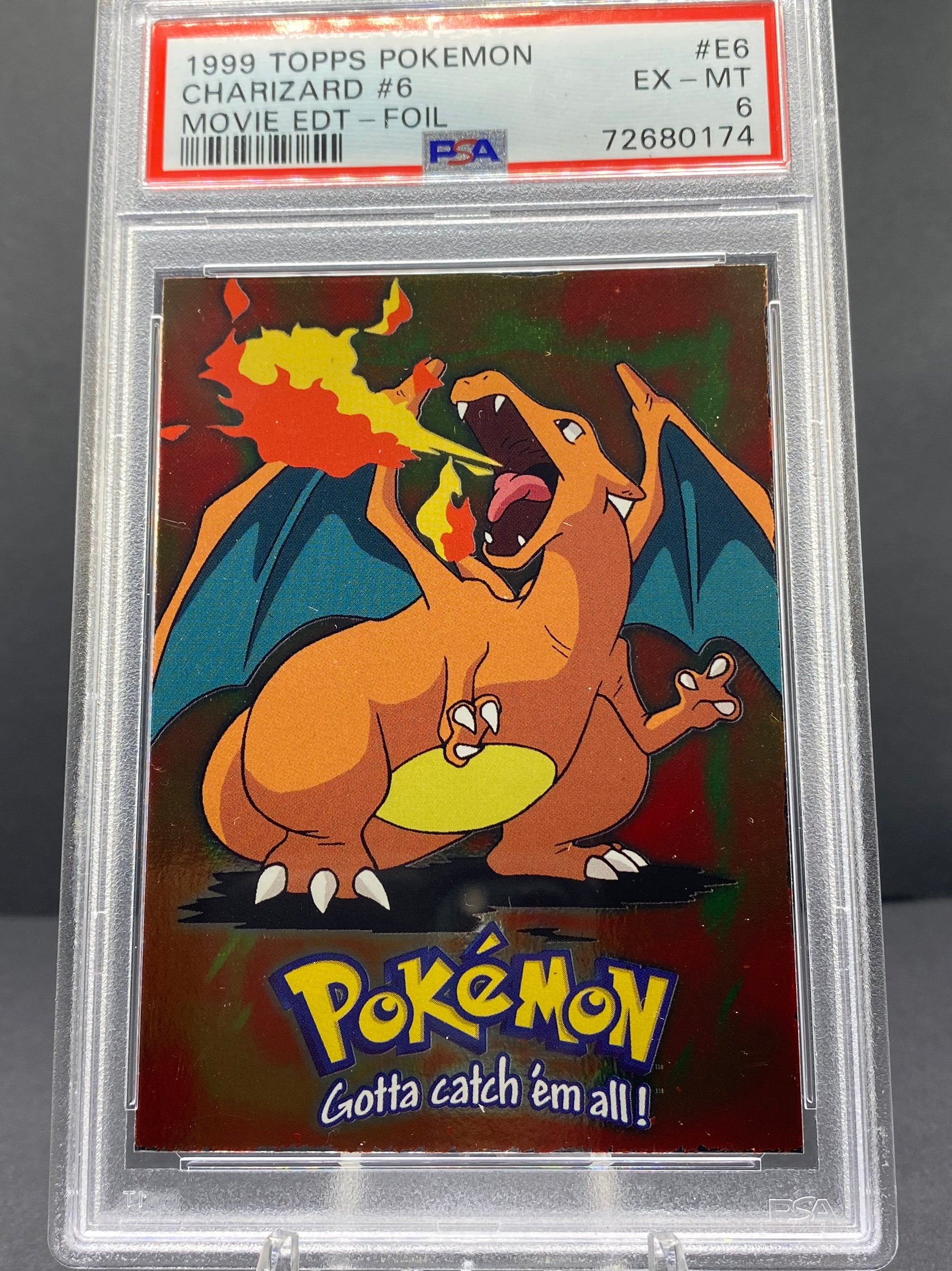 Charizard Topps - Movie Edition